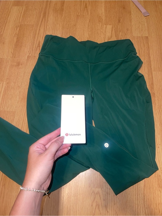 lululemon athletica Pants - lululemon Athletica Forest Green Leggings